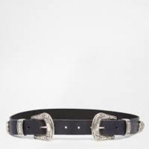 ASOS Western Double Buckle Belt